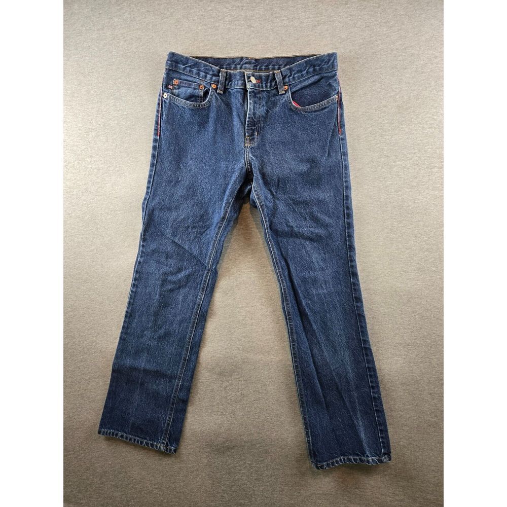 Vtg Polo‎ Ralph Lauren Women's Jeans Size 8 Blue Signature Bootcut Denim (30x30)